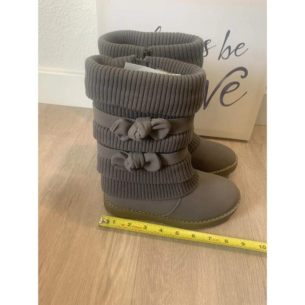 (16) Dream‎ pairs boots for girls grey color size 1